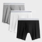 Premium Moisture Wicking Men's Underwear Custom Boxer Shorts Odor Control Organic Cotton Mens Underwear - Image 3