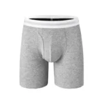 Premium Moisture Wicking Men's Underwear Custom Boxer Shorts Odor Control Organic Cotton Mens Underwear