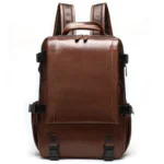 LAMGOYI Custom LOGO Backpack Genuine Bag Luxury Men Leather for Travel Custom Leather Backpack Men - Image 2