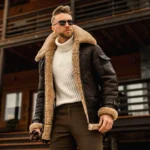 S-5XL Men's Jacket One Piece Winter Coat Thickened Lapel Trench Coat for Winter Thicken Jackets for Male - Image 5